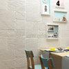 NEW STYLE 3D Tile Brick Wall Sticker Self-adhesive Waterproof Foam Panel 70x70CM