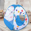 Portable 3 in 1 Children Kids Baby Play Tent Tunnel Ball Pit Playhouse Pop Up UK