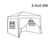 Pop Up Gazebo 2x2 2.5x2.5 3x3 m Outdoor Marquee Canopy Garden Party Wedding Tent