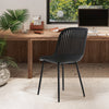 Set of 4 Kitchen Dining Chairs Modern Chairs Backrest Side Chair In/Outdoor