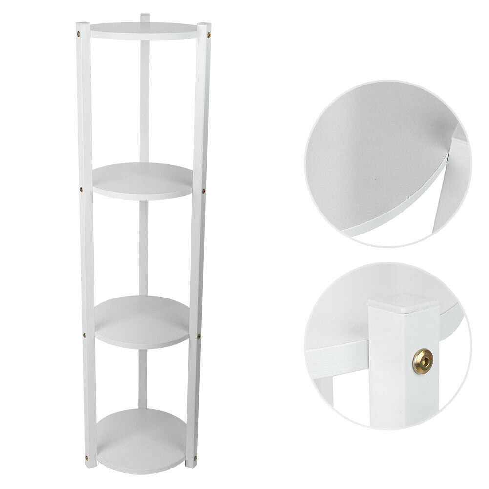 Outdoor Indoor Pot Plant Stand Display Garden Decor Flower Rack 4 Tiers UK