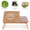 Portable Folding Tray Desk Computer Table Sofa Notebook Breakfast Bed Stand Wood
