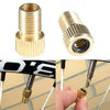 5 Piece Brass Presta Valve Schrader Adaptor Bicycle Mountain Bike Tire Tube Pump