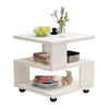 Coffee Table Sofa Side End Modern Tea Desk Storage Shelf for Living Room/Bedroom
