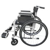 Folding Wheelchair Self Propelled Lightweight Transit Comfort Footrest Steel