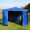 3x3M Heavy Duty Gazebo Marquee Canopy Waterproof Garden Patio Party Tent w/Sides