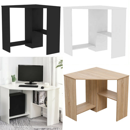 Corner Computer Desk Home Office PC Laptop Table Study Home Office Workstation