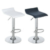 2x Bar Stools Gas Lift Swivel Stool Hub Club Cafe Breakfast Chairs PU Leather UK