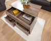 Ultimate Storage Coffee Table New Modern Design 2 Drawer Lift Up Living Room