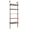 5 Tier Ladder Shelf Shelving Unit DIY Plant Display Stand Book Wall Rack Storage