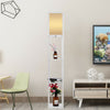 160cm Modern Shelf Floor Lamp Soft Light Open Shelves Storage Display Rack uk