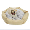 Durable Hexagon Dog Bed Orthopaedic Pet Warm Basket & Super Soft Plush Interior