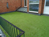 Pack of 4 Interlocking UV Resistant Artificial Turf Grass Tiles, 31.5 x 31.5cm