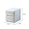 Plastic Storage Drawer Box Organizer Cabinet Home Office Table Desktop Tidy Unit