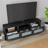 Modern TV Unit Stand TV Cabinet 3 Drawer Storage Sideboard Media Livingroom