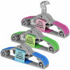 Non Slip Coat Clothes Hangers Strong Plastic Trouser Bar Dresses Slim Tie Suit