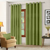 Blackout Thermal Curtains Eyelet Ring Top Curtain Pair With Tie Backs