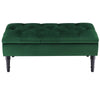 Large Chesterfield Storage Ottoman Bench Box Widnow Seat Stool Bedroom Footstool