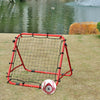 Adjustable Kids Rebounder NetBall Kickback Goal Footbal Net Training Game Target