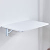 Wall Mounted Drop-Leaf Folding Floating Table Hanging Computer Desk Small Space