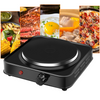 Hot Plate Electric Cooker Single Portable Table Top Kitchen Hob Stove 1000W UK