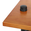Rustic Industrial Pipe Wooden Metal Wall Floating Shelf Storage Shelving Unit UK