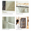 Double Sided Hanging Hook Organiser Storage 30 Pockets Wardrobe Rack Shelf UK