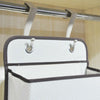 Wall Door Hanging Storage Wardrobe Shelf Bag Holder Organizer Closet Shoe Rack #