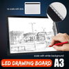 A3 Artist LED Drawing Board Tracing Table Stencil Tattoo Display Light Box Gifts