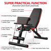 Heavy Duty Adjustable Fitness Weight Bench Flat/Incline/Decline Gym/Dumbbell UK