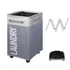 Folding Large Rolling Laundry Basket with Wheel Dirty Clothes Hamper Storage Bin