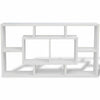 UKING Floating Wall Mounted Storage Display Cabinet Unit 8 Cube Shelves Rack
