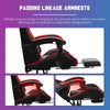 Gaming Chair Executive Office Chair Recliner Computer Desk Seat With Footrest UK