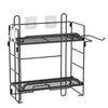 Over The Toilet Space Saver Organization Metal Storage Cabinet Rack HomeBathroom