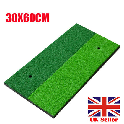 Backyard Golf Mat Training Aids Hitting Swing Pad Practice Grass Outdoor Driving