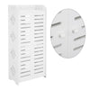 Shoe Rack Shoes Storage Cabinet Wooden Stand Cupboard 5 Shelves Organiser 2 Door