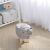 Animal Ottoman Footstool Padded Cushion Pouffe Stool Rest Children Toy Kid Chair