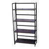 Shelf Ladder Tier Storage 4 Bookshelf Bookcase Leaning Display Wall Rack Shelves
