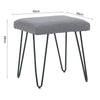 Linen/Velvet Footstool Rest Stool Chair Seat Kid Children Dressing Table Nursery