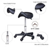 Saddle Massage Stool Beauty Salon Manicure Tattoo Swivel Chair