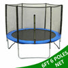 REPLACEMENT TRAMPOLINE SAFETY NET ENCLOSURE SURROUND 6FT 8FT 10FT 12FT 13FT 14FT