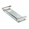 60CM Glass bathroom shelf Shower Rectangle Shelf Organizer Holder Wall Mounted