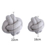 Soft Knot Cushion Ball Chunky Concise Knotted Pillow Handmade Plush Home Decor