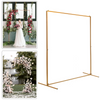 Wedding Backdrop Stand Iron Arch Door Party Garden Flower Plant Rack Decor