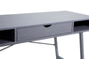 Modern Home Office Desk | Computer Study Table with one Drawer | Wooden Tabletop