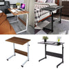 Adjustable Portable Laptop Table Computer Notebook Desk Trolley Sofa Bed Tray UK