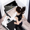 Electric Treadmill Running Machine Motorised Walking Foldable Treadmill Inclined
