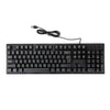 USB Wired Stylish Slim QWERTY Keyboard Layout For DESKTOP PC Computer Laptop