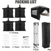 3x3M PopUp Outdoor Waterproof Heavy Duty Party Gazebo Marquee Canopy W/Sandbag