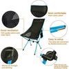 Lightweight Chair Folding Chair Camping Chair Portable Outdoor Fishing Seat